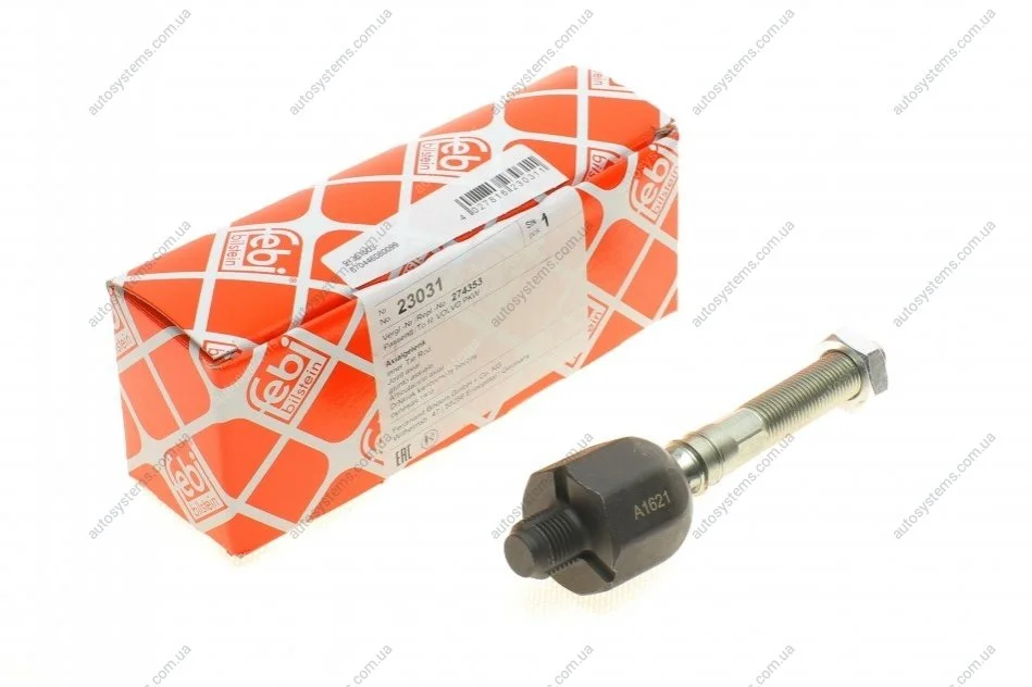 Тяга рульова Volvo S60/S80/V70 00-14 (L=141mm) FEBI BILSTEIN 23031 (фото 1)
