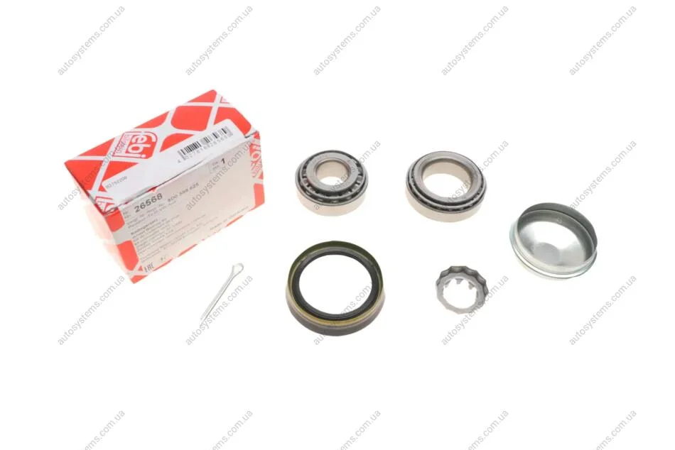 Підшипник маточини (задньої) Audi A4 1.6-2.5 94-00 FEBI BILSTEIN 26568 (фото 1)
