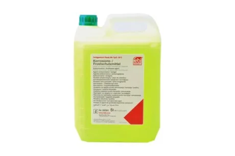 Антифриз (зелений) (5л) (-30°C) Renault Glaceol RX Type D (готовий до застосування) FEBI BILSTEIN 26581