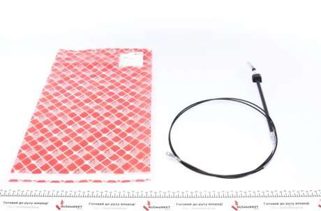 Трос ручника (центральний) MB Sprinter 408-416 (довга база) (2448мм) FEBI BILSTEIN 27974