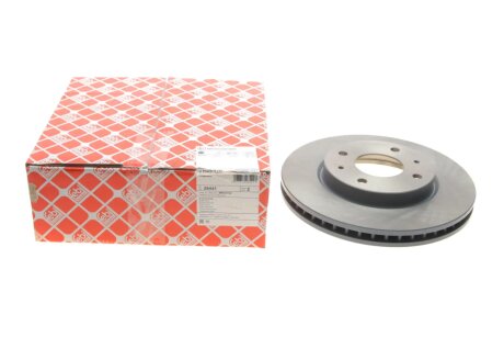 Диск гальмівний (передній) Mitsubishi Lancer 03-/Galant VI 96-04 (276x26) FEBI BILSTEIN 28441