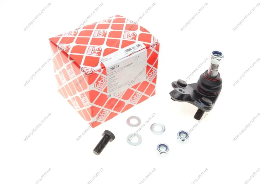 Опора кульова (передня) Toyota Avensis II 03-11 (к-кт) FEBI BILSTEIN 28704 (фото 1)