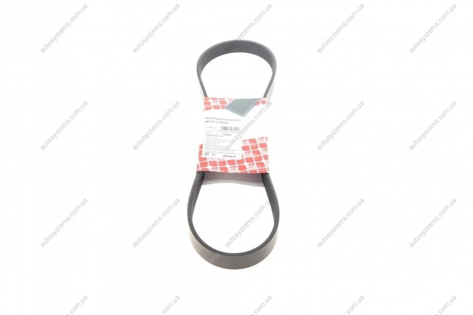 Ремінь генератора Citroen Jumper/Peugeot Boxer 2.5D/TDI 94-02 AC /2.5D -95 (6PK913) FEBI BILSTEIN 28904 (фото 1)