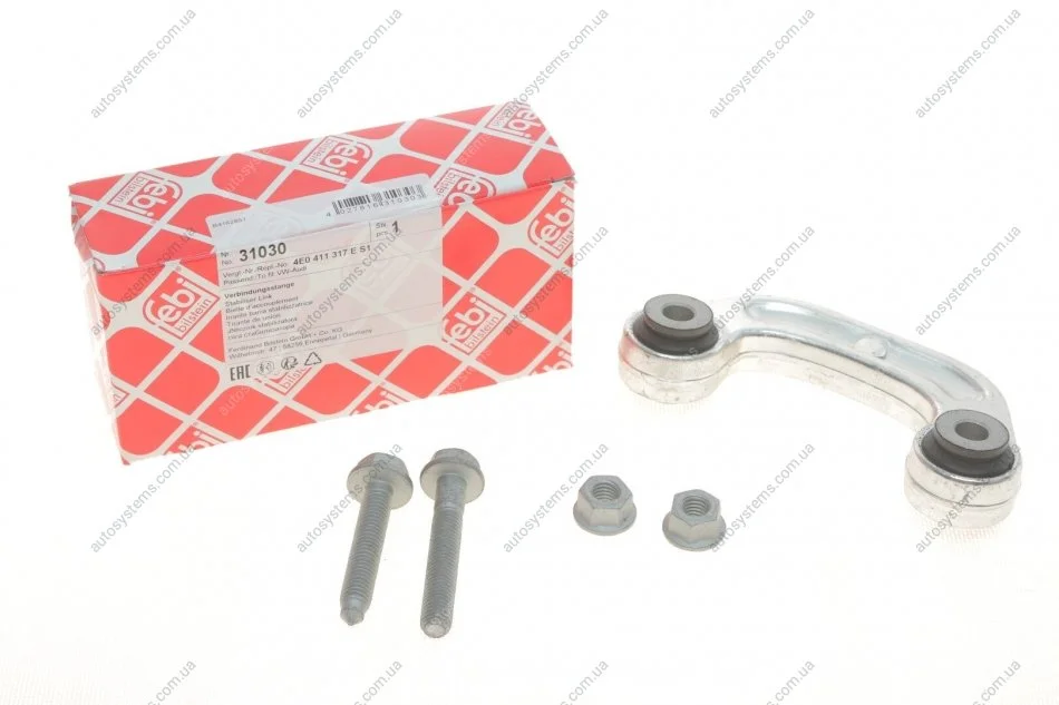 Тяга стабілізатора (переднього) Audi A6 (4F)/A8 (4E) 04-11 FEBI BILSTEIN 31030 (фото 1)