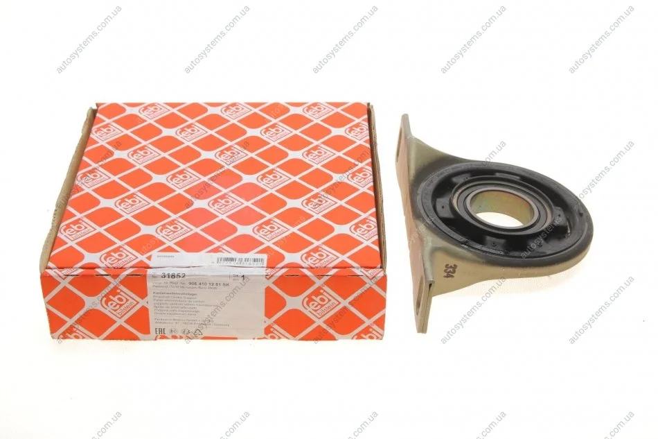 Підшипник підвісний MB Sprinter/VW Crafter 06- (d=47mm) FEBI BILSTEIN 31852 (фото 1)