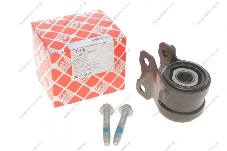 Сайлентблок важеля (переднього/знизу/ззаду) Ford Focus II/Kuga 1.4-2.0 04- FEBI BILSTEIN 32418 (фото 1)