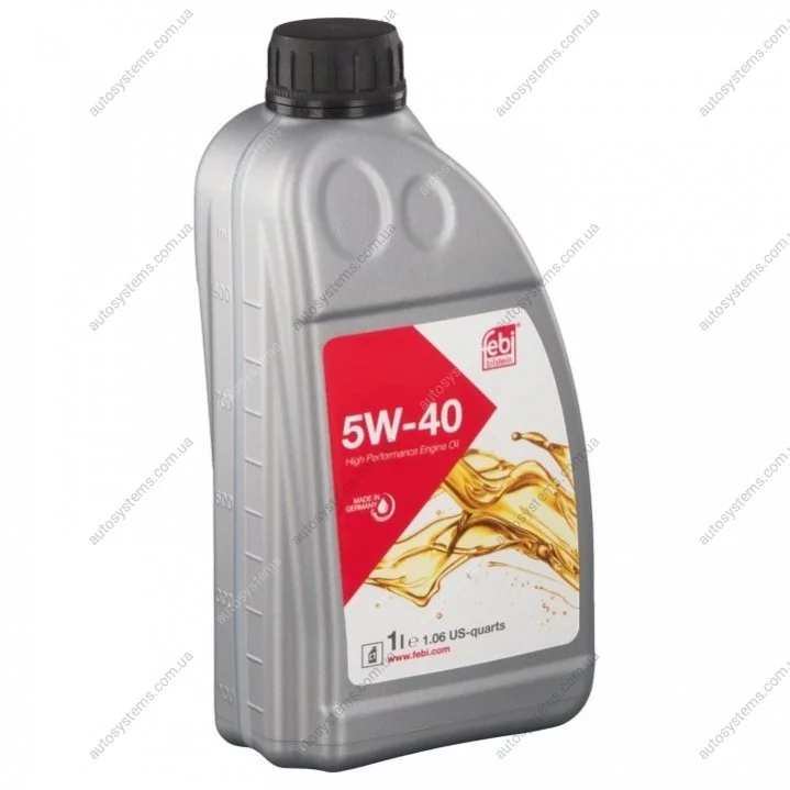 Олива 5W40 (1л) (MB229.3/VW 502 00/505 00/RN 0700/BMW Longlife-01) FEBI BILSTEIN 32936 (фото 1)