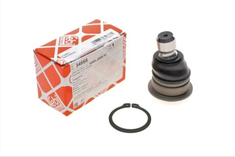 Опора кульова (передня/знизу) Nissan Qashqai/Renault Kadjar/Koleos 07- FEBI BILSTEIN 34666