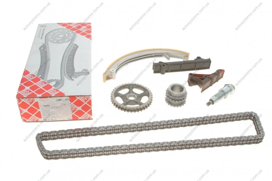 Комплект ланцюга ГРМ MB OM601-603 95-10 (+зірочки) FEBI BILSTEIN 36592 (фото 1)