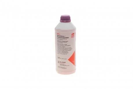Антифриз-концентрат G12++ ANTIFREEZE, фиолетовый, 1,5л FEBI BILSTEIN 37400