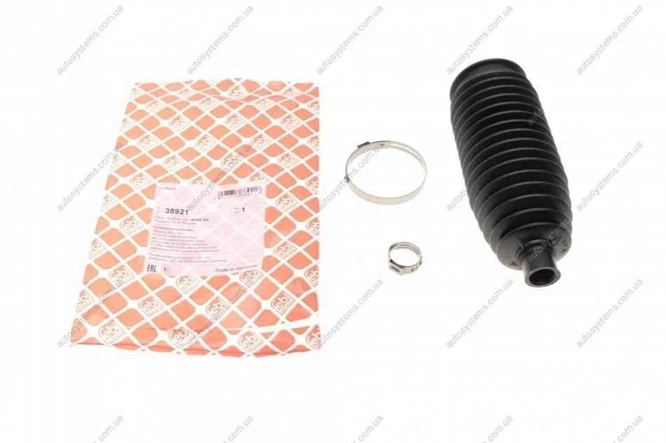 Пильник рейки рульової Peugeot 4007/Citroen C Crosser 07-13 (L=172mm) FEBI BILSTEIN 38921 (фото 1)