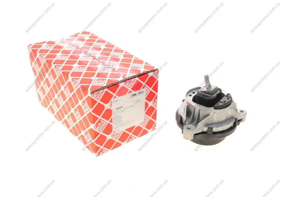 Подушка двигуна (L) BMW 1 (F20)/3 (F30) 1.5-2.0D 11- (N47) FEBI BILSTEIN 39006 (фото 1)