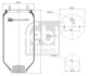 Кожух пневматической рессоры FEBI BILSTEIN 39848 (фото 1)