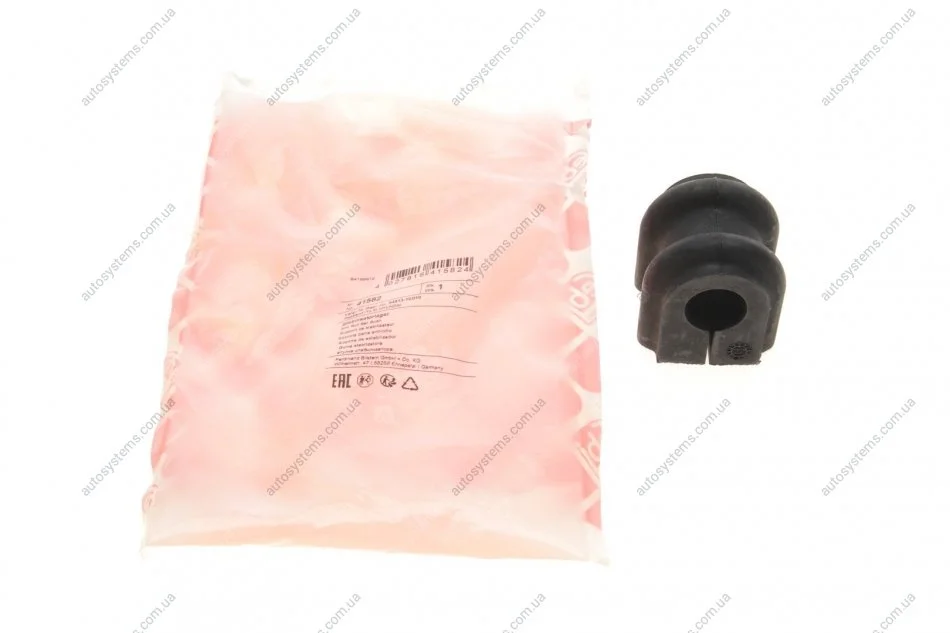 Втулка стабілізатора (переднього) Hyundai Getz 05-10 (d=19mm) FEBI BILSTEIN 41582 (фото 1)