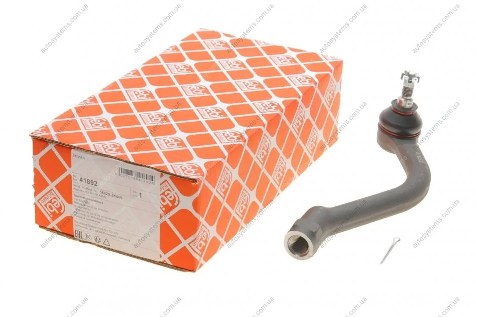 Наконечник тяги рульової (L) Hyundai Grandeur/ Sonata V 05-10 FEBI BILSTEIN 41892 (фото 1)