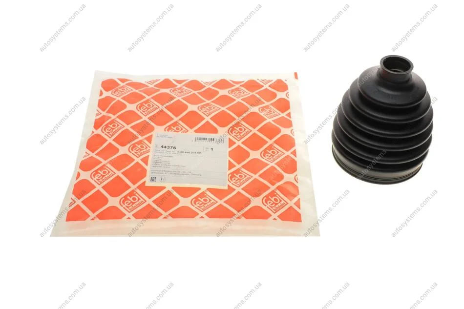 Пильник ШРКШ (зовнішній) VW Caddy III/Golf VI/VII/Audi A3 (25.5x94x116) (термопласт) FEBI BILSTEIN 44376 (фото 1)