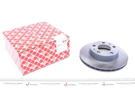 Диск гальмівний (передній) Fiat Ducato/Peugeot Boxer 1.8t 94- (300x24) FEBI BILSTEIN 44909