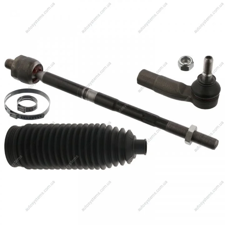 Тяга рульова (з наконечником) (R) Audi Q3 11-/VW Caddy 04-/Tiguan 07- FEBI BILSTEIN 49046 (фото 1)