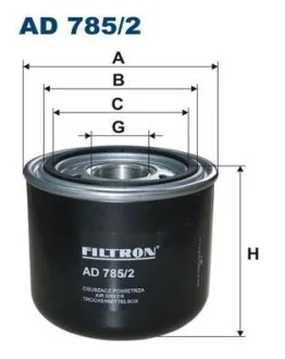 Фильтр осушителя воздуха FILTRON AD 785/2