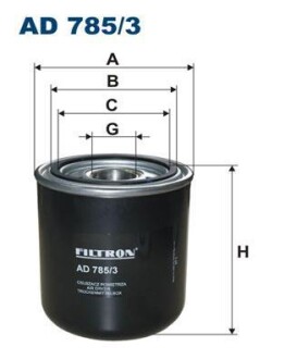 Фильтр осушителя воздуха FILTRON AD 785/3