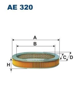 Воздушный фильтр FILTRON AE 320