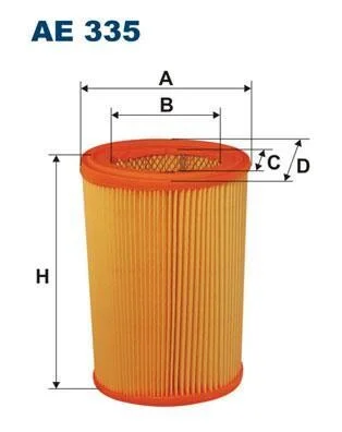 Воздушный фильтр FILTRON AE 335 (фото 1)