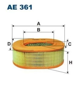 Воздушный фильтр для спецтехники FILTRON AE 361