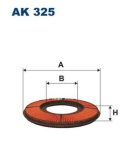 Воздушный фильтр FILTRON AK325