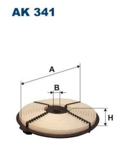Воздушный фильтр FILTRON AK 341