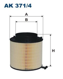 Воздушный фильтр FILTRON AK 371/4