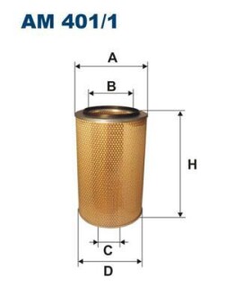 Воздушный фильтр FILTRON AM 401/1