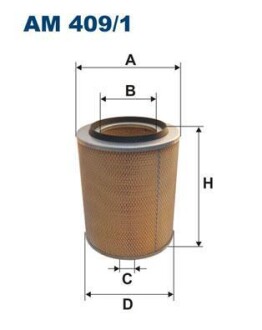 Воздушный фильтр FILTRON AM 409/1