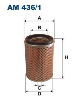 Воздушный фильтр FILTRON AM 436/1