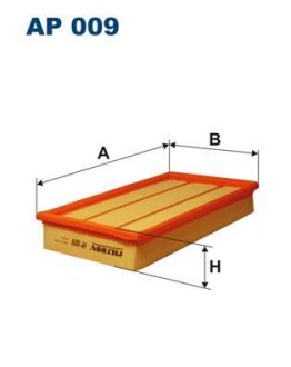 Воздушный фильтр FILTRON AP009