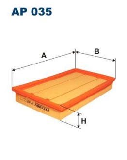 Воздушный фильтр FILTRON AP035