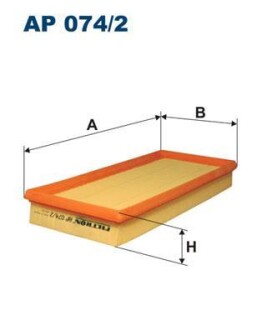 Воздушный фильтр FILTRON AP 074/2