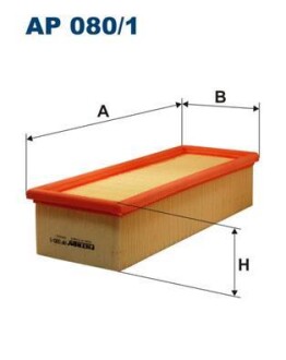 Воздушный фильтр FILTRON AP 080/1