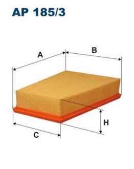 Воздушный фильтр FILTRON AP 185/3