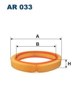 Воздушный фильтр FILTRON AR 033