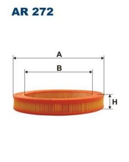Воздушный фильтр FILTRON AR 272