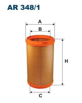Воздушный фильтр FILTRON AR 348/1 (фото 1)
