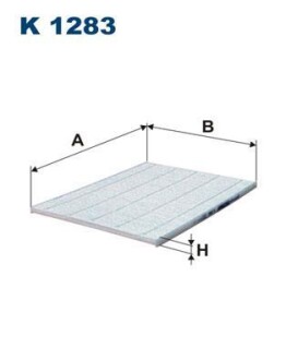 Фильтр салона FILTRON K 1283