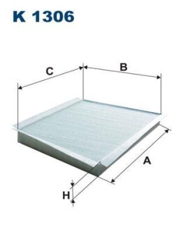 Фильтр салона FILTRON K 1306