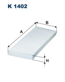 Фильтр салона FILTRON K 1402