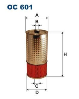 Масляный фильтр FILTRON OC 601