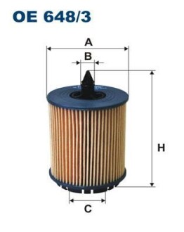 Масляный фильтр FILTRON OE 648/3