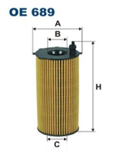 Масляный фильтр FILTRON OE 689