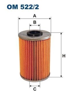 Масляный фильтр FILTRON OM 522/2