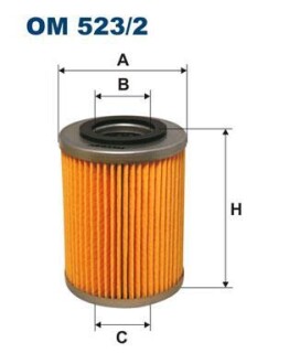 Масляный фильтр FILTRON OM 523/2