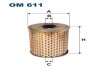 Масляный фильтр FILTRON OM 611 (фото 1)